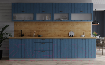 Готовая кухня Интерлиния Берес 2.8Б 