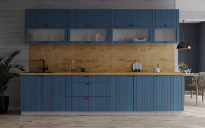 Готовая кухня Интерлиния Берес 2.9Б