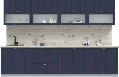 Готовая кухня Интерлиния Берес 3.2Б - фото