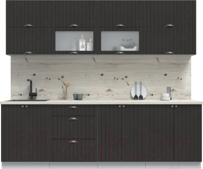 Готовая кухня Интерлиния Берес 2.5Б - фото