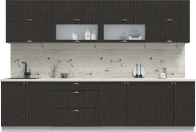 Готовая кухня Интерлиния Берес 3.1Б - фото