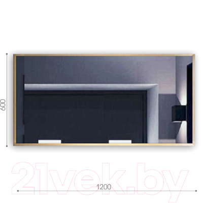 Зеркало Алмаз-Люкс М-425