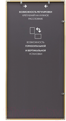 Зеркало Алмаз-Люкс М-421