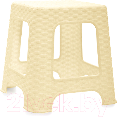 Табурет пластиковый Полимербыт Артлайн / 4343500