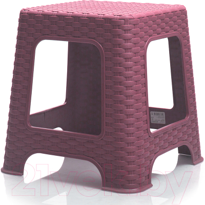 Табурет пластиковый Полимербыт Артлайн / 4343500