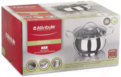 Кастрюля Attribute Optima ASO118