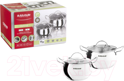 Набор кастрюль Attribute Optima ASO130