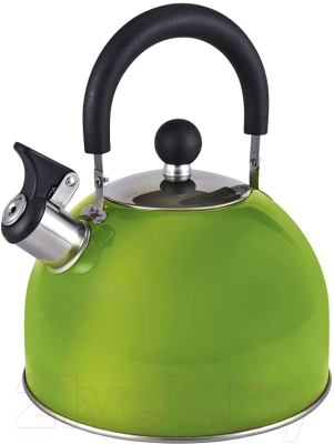 Чайник со свистком Perfecto Linea 52-121513 (зеленый) - фото