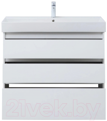 Тумба с умывальником Aquanet Nova Lite 100 / 307081