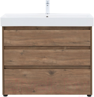 Тумба с умывальником Aquanet Nova Lite 100 / 307083