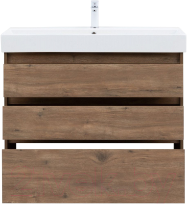 Тумба с умывальником Aquanet Nova Lite 100 / 307083