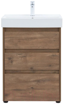 Тумба с умывальником Aquanet Nova Lite 60 / 307074 (дуб рустикальный)