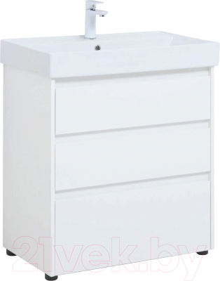 Тумба с умывальником Aquanet Nova Lite 75 / 307075 - фото