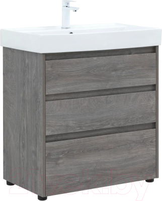 Тумба с умывальником Aquanet Nova Lite 75 / 307076