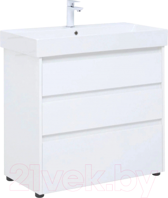 Тумба с умывальником Aquanet Nova Lite 85 / 307078 - фото