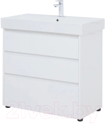 Тумба с умывальником Aquanet Nova Lite 85 / 307078