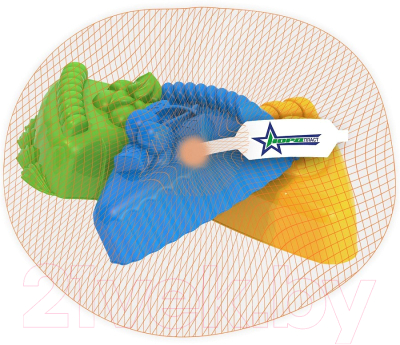 Набор формочек для песочницы Нордпласт Пирожные / 431699