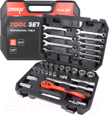 Универсальный набор инструментов Disen 4324-5