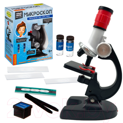 Микроскоп оптический Bondibon Французские опыты. Науки с Буки / ВВ5654