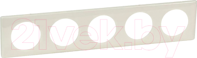 Рамка для выключателей и розеток Legrand Celiane 66625 - фото
