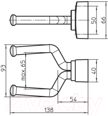 Гитарный держатель Konig & Meyer 16280-000-55