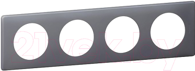 Рамка для выключателей и розеток Legrand Celiane 66734 - фото