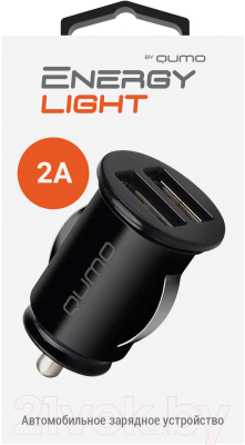 Адаптер питания автомобильный Qumo Energy Light Charger 0034 / Q32849