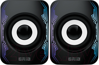 Мультимедиа акустика Qumo 2.0 GRID AS009 / Q32871