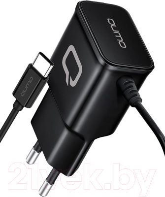 Зарядное устройство сетевое Qumo Energy Charger 0025 / Q30549 - фото
