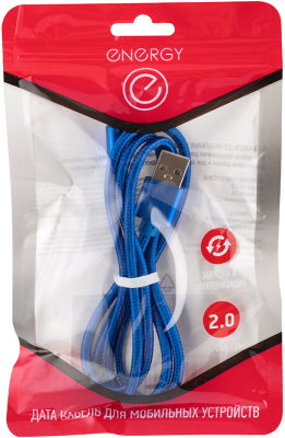 Кабель Energy ET-27 USB/Lightning / 104107