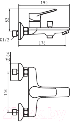 Смеситель Esko Dubai DI 54 B