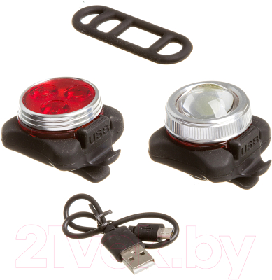 Набор фонарей для велосипеда STG TL5402C+TL5402 / Х88380