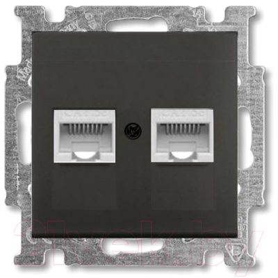 Розетка ABB Basic 55 / 13210405-02.41-05.01-01.00 - фото