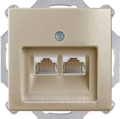 Розетка ABB Basic 55 / 13010416-02.39-01.01-01.00 - фото