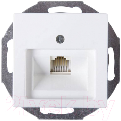 Розетка ABB Basic 55 / 13010404-01.38-01.01-01.00 - фото