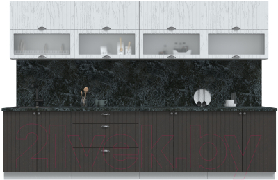 Готовая кухня Интерлиния Берес 3.2Б - фото