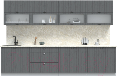 Готовая кухня Интерлиния Берес 3.2Б - фото