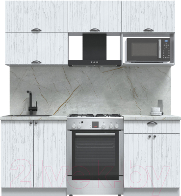 Готовая кухня Интерлиния Берес 1.9В - фото