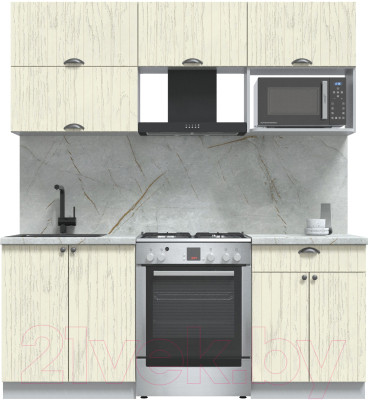 Готовая кухня Интерлиния Берес 1.9В - фото