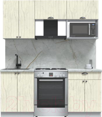 Готовая кухня Интерлиния Берес 1.8В - фото