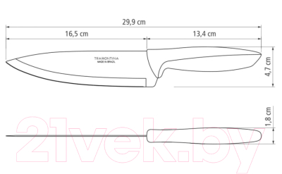 Нож Tramontina Plenus / 23426/067