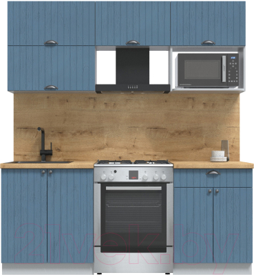 Готовая кухня Интерлиния Берес 1.9В - фото