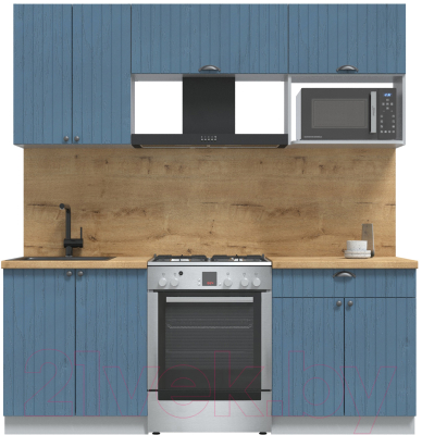 Готовая кухня Интерлиния Берес 2.0В - фото