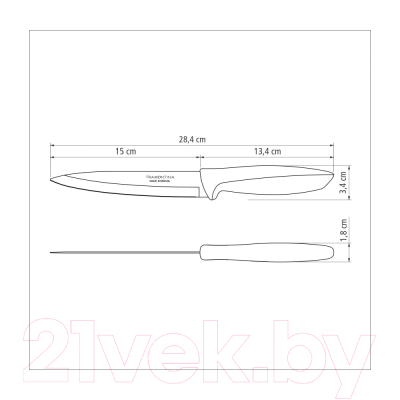 Нож Tramontina Plenus / 23424/066