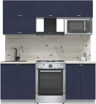 Готовая кухня Интерлиния Берес 1.9В - фото