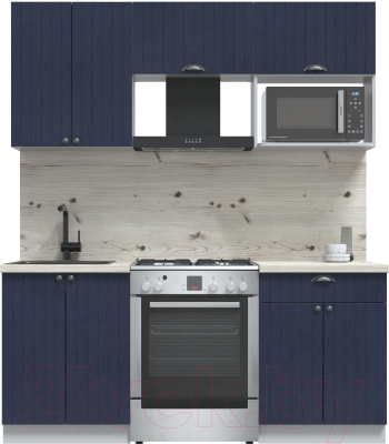 Готовая кухня Интерлиния Берес 1.8В - фото