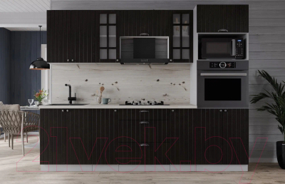 Готовая кухня Интерлиния Берес 2.4В