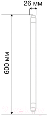 Лампа Rexant Трубка 604-4052