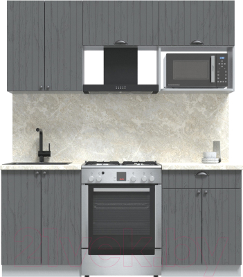 Готовая кухня Интерлиния Берес 1.8В - фото