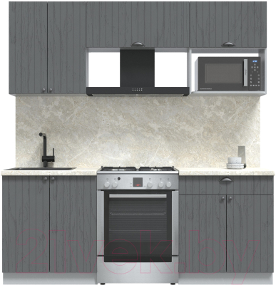 Готовая кухня Интерлиния Берес 2.0В - фото